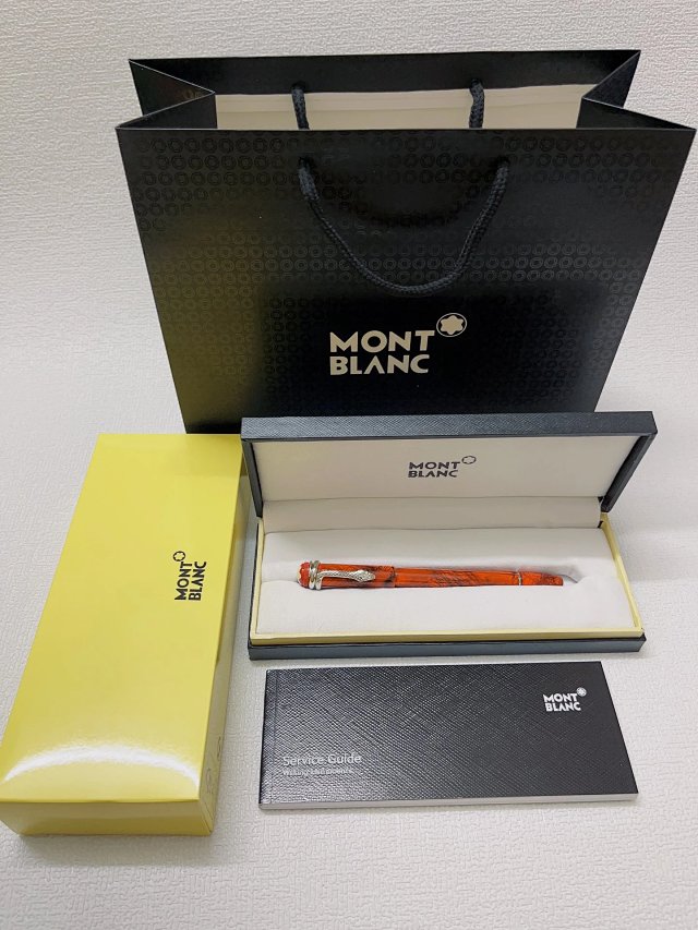 Montblanc Montblanc Red Limited Edition Luxury Fountain Pen  - Buy on Kakobuysheetfind