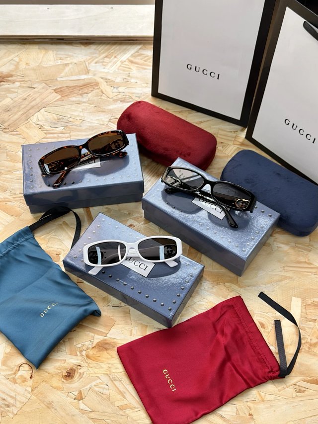 Gucci Gucci Classic Rectangular Black Acetate Sunglasses Unisex Fashion - Buy on Kakobuysheetfind