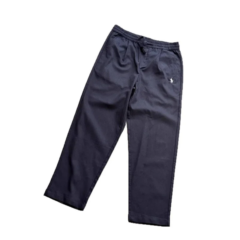 Embroidered Linen Cropped Pants photo 2