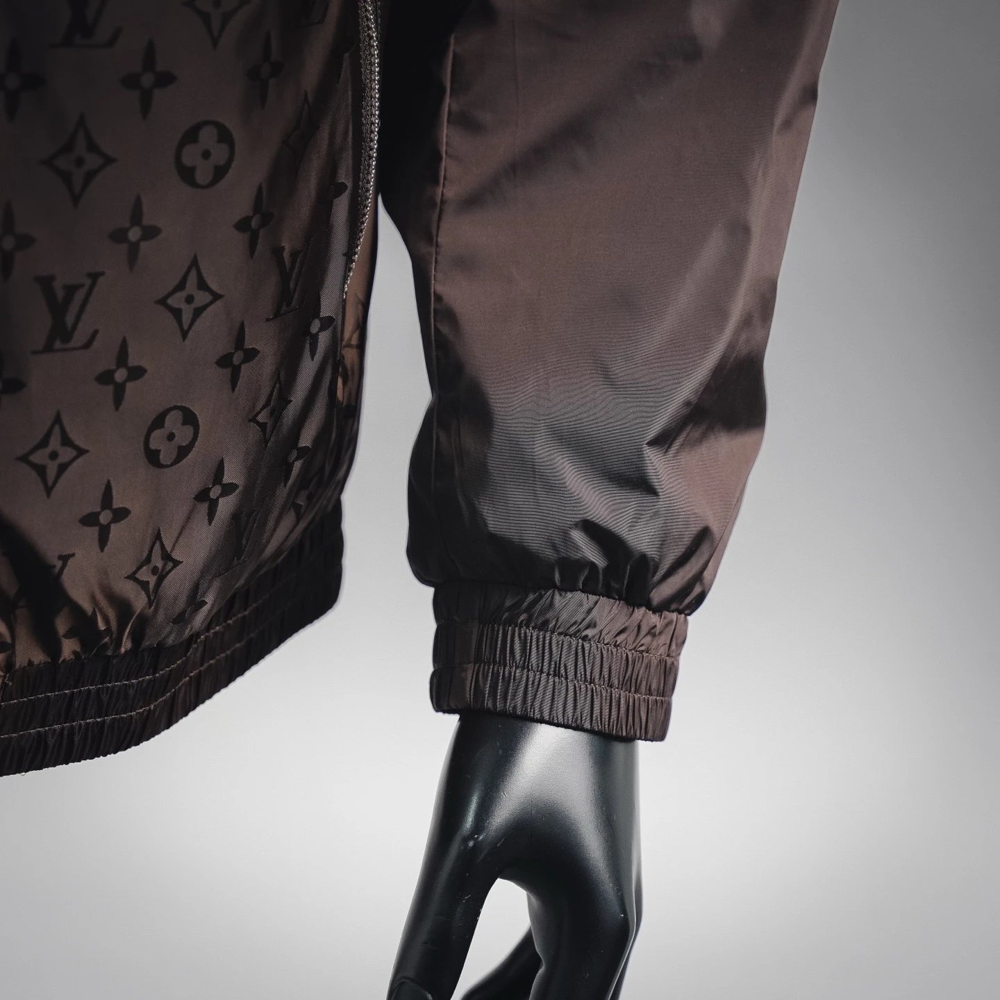 Monogram Sleeve Splice Hoodie photo 8