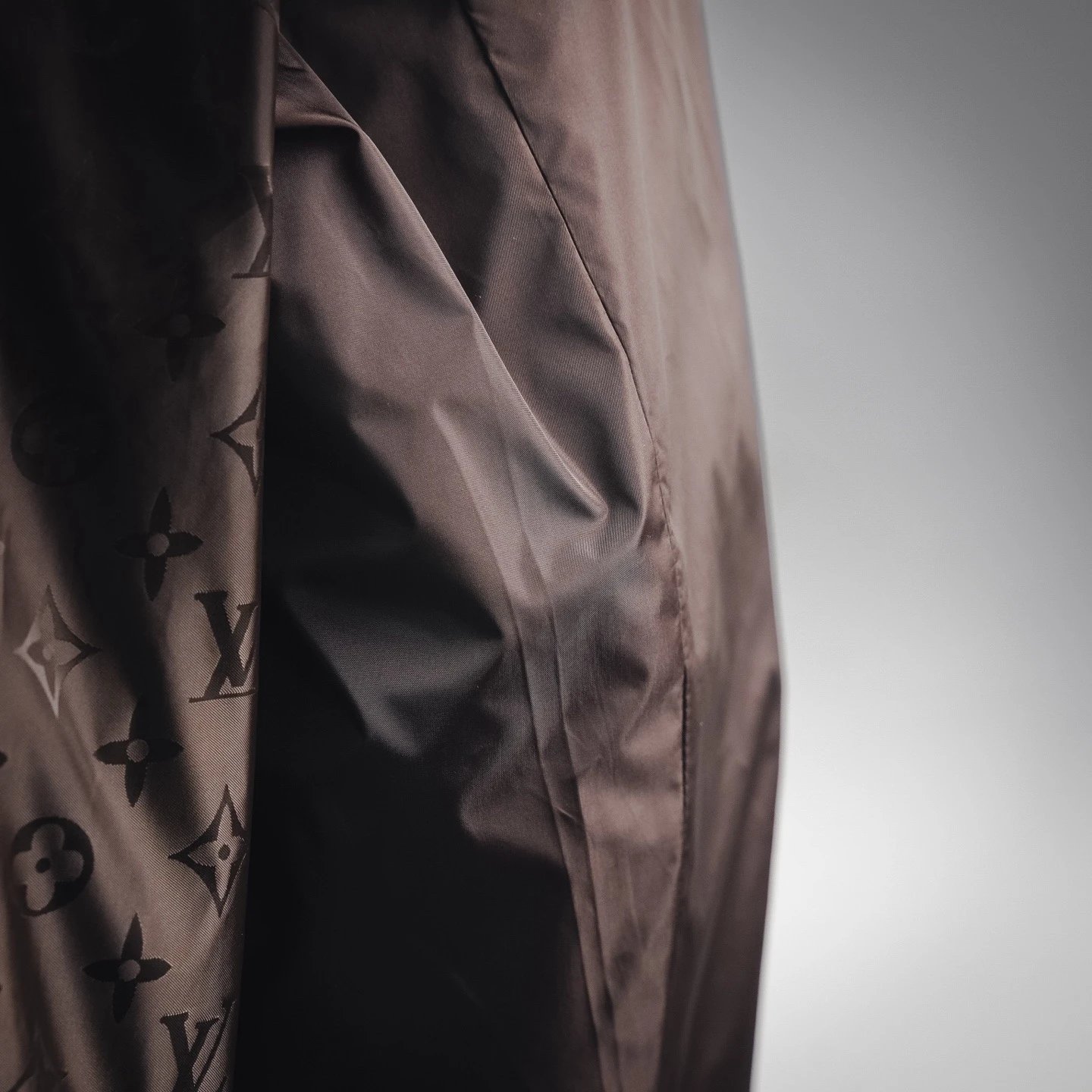 Monogram Sleeve Splice Hoodie photo 6