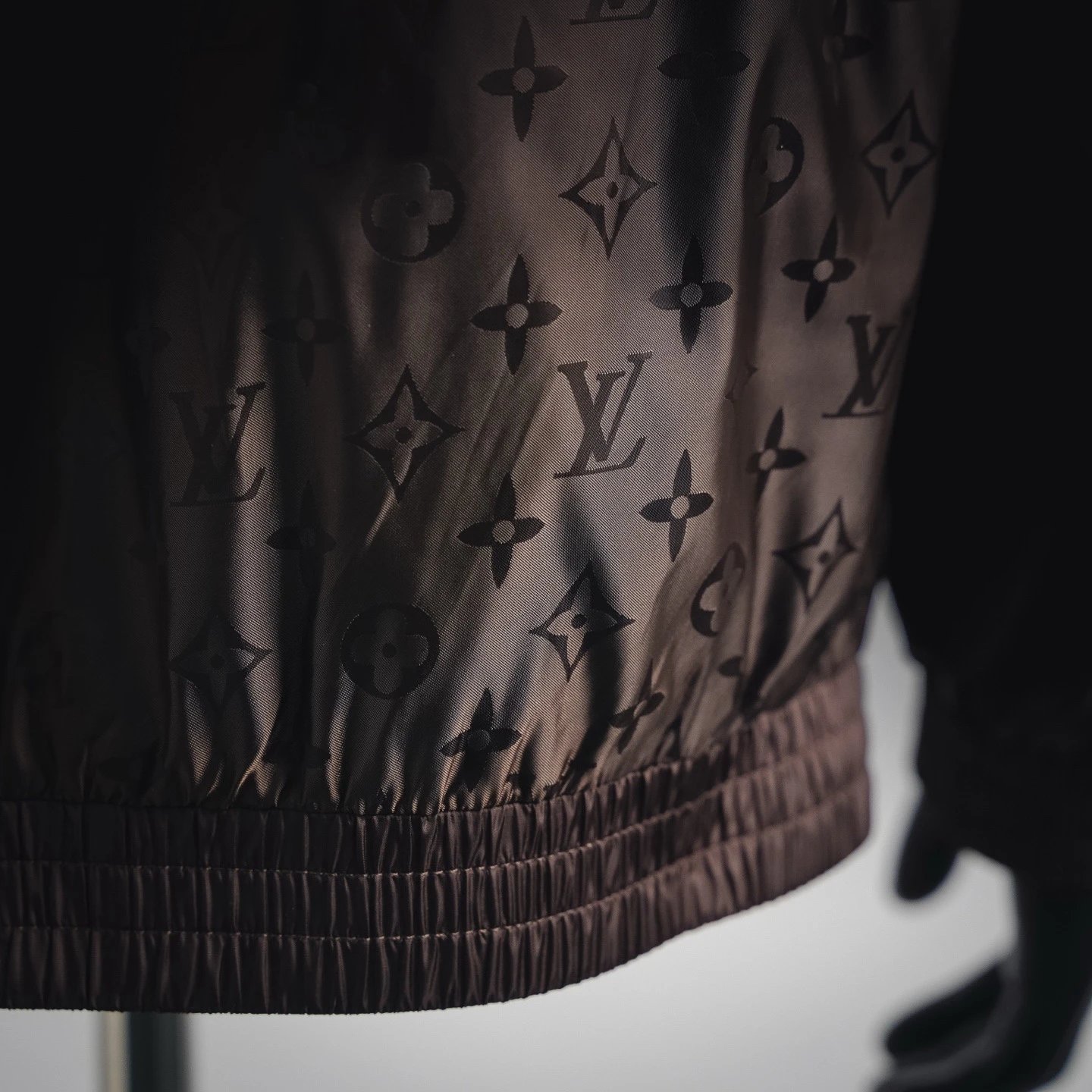 Monogram Sleeve Splice Hoodie photo 7
