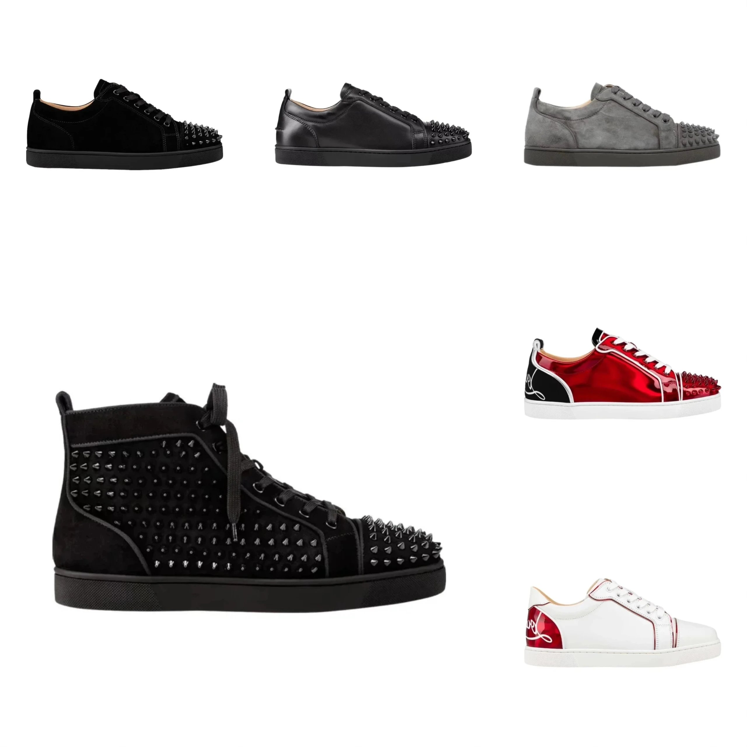 High-End Trendy Studded Casual Shoes