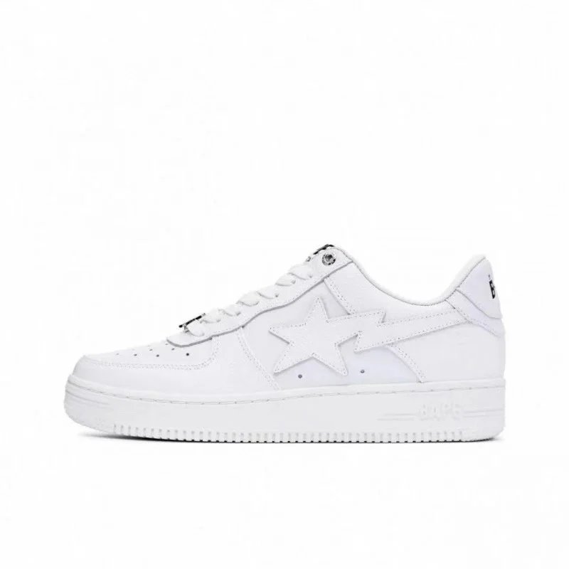 33-White Pebbled Leather