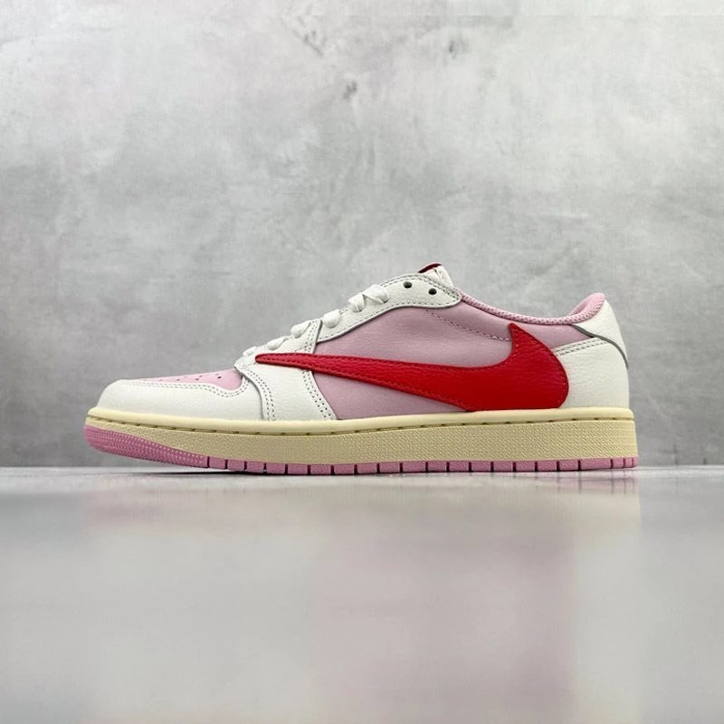 21- Pink and Red Inverted Hook