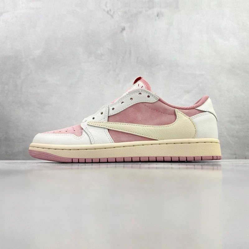 20- Pink beige inverted hook