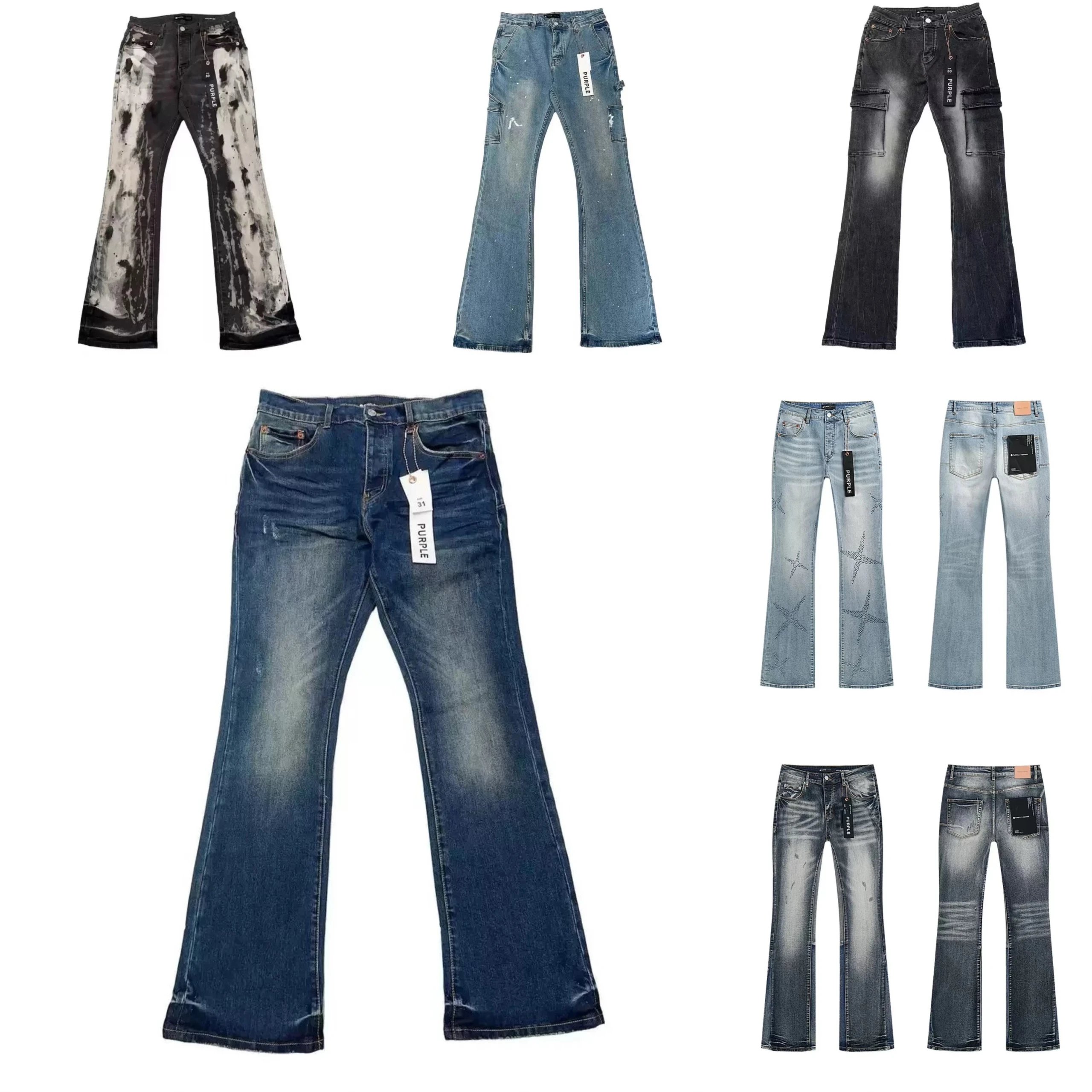 Fashionable and trendy micro flared jeans