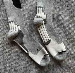 thumbnail for A-Long ski socks