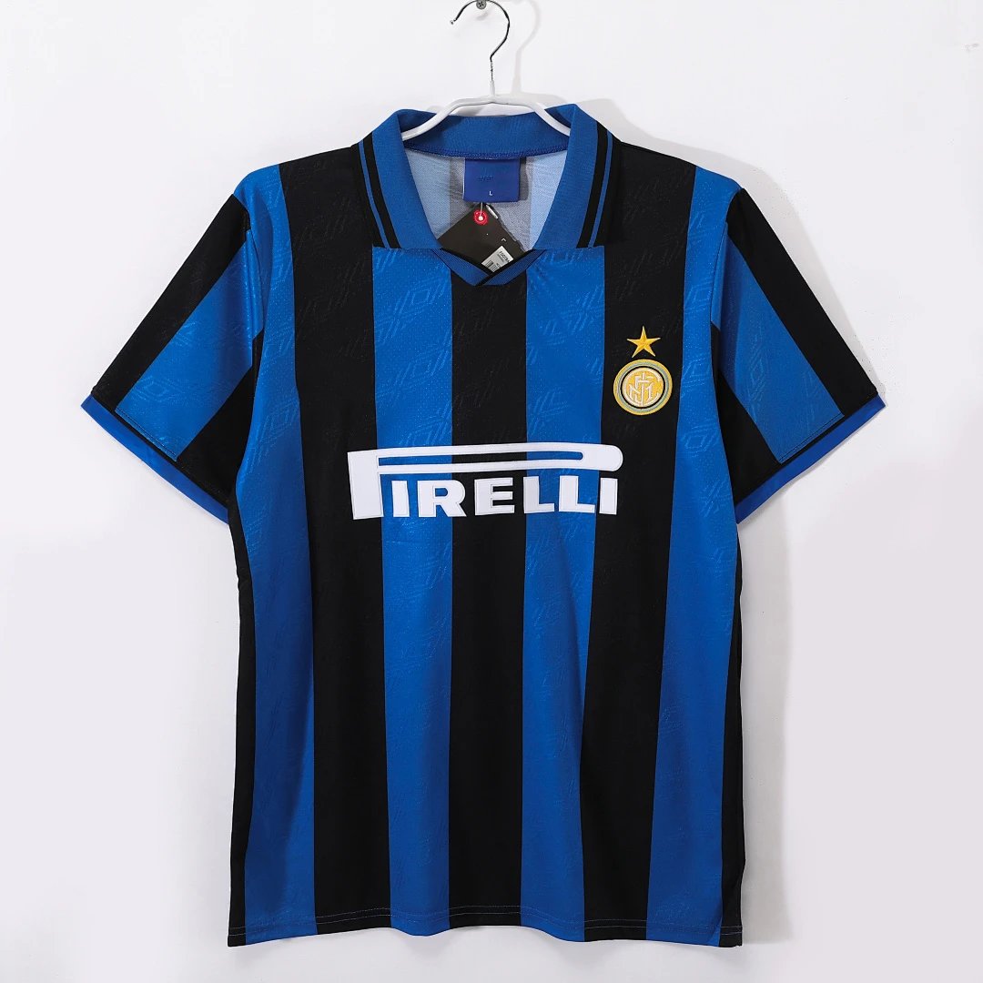 Inter Milan 9596 Home Jersey Fan Version