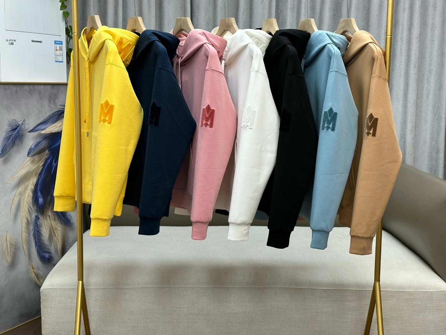 Full Labeled Casual Unisex Hoodie for Outdoor Use - Final Sale