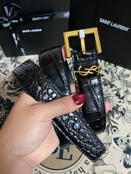 thumbnail for 双面进口原版皮头层牛皮皮带