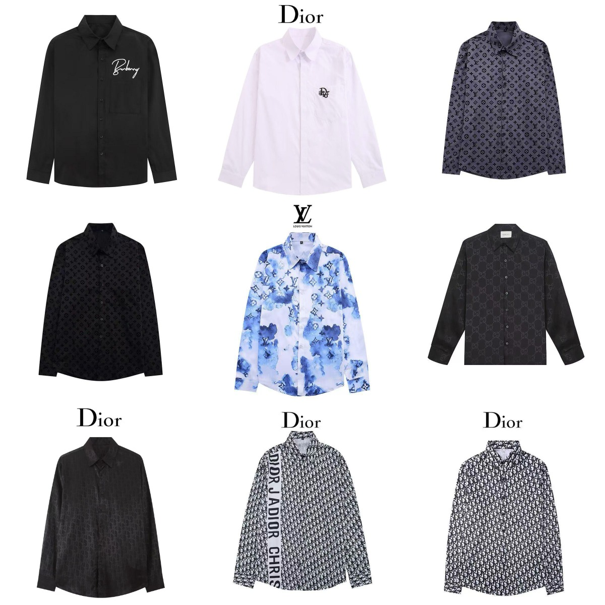 Fashion popular POLO shirt long-sleeved shirt