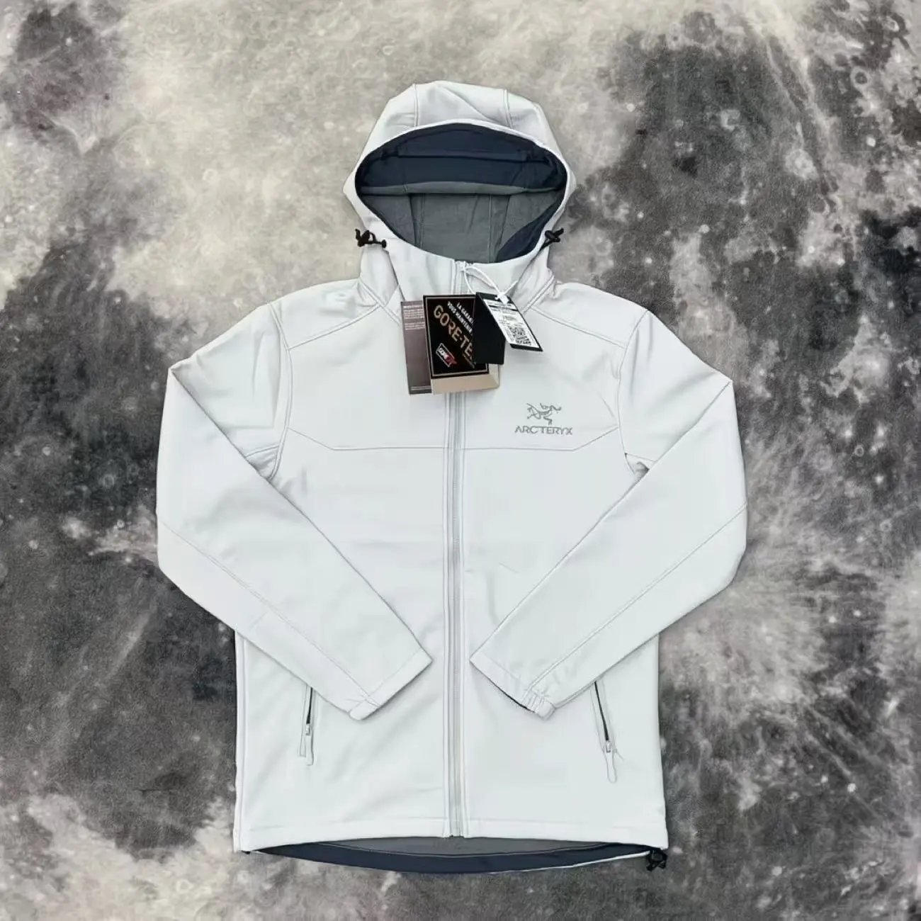 Design Kailas Gore-Tex Paclite Plus Jacket Light Gray Outerwear - 11