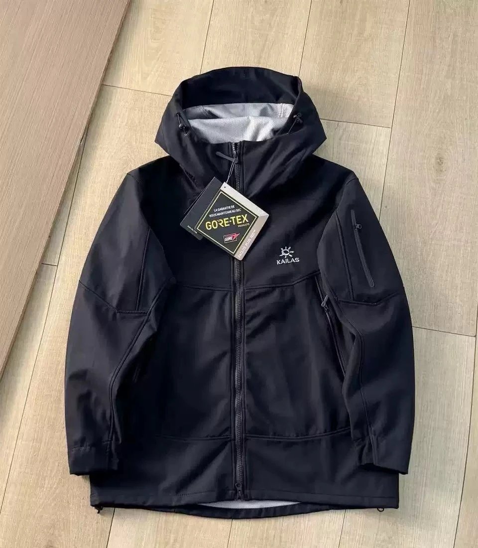 Design Kailas Gore-Tex Paclite Plus Jacket Light Gray Outerwear - 6