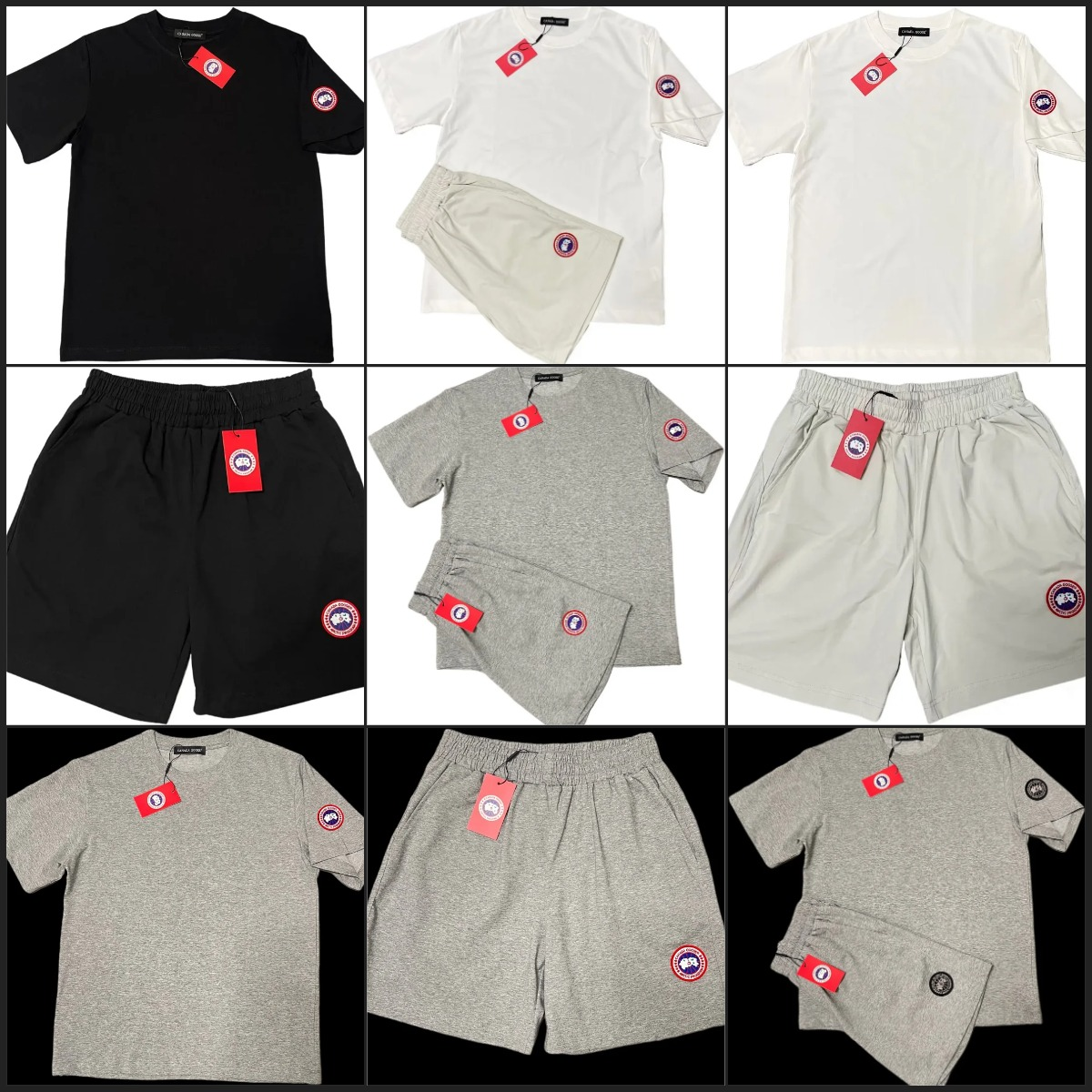 High-Quality Summer New Versatile Short-Sleeve Set (Shipped; No Unconditional Returns/Exchanges for Non-Quality Issues)
