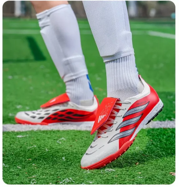 Adidas Predator Accuracy.1 Low Black / Red / Pink Football Boots Sneakers - 45