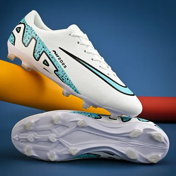 Design Mercurial 2025 Turquoise Speckle Football Cleats Sneakers - 15