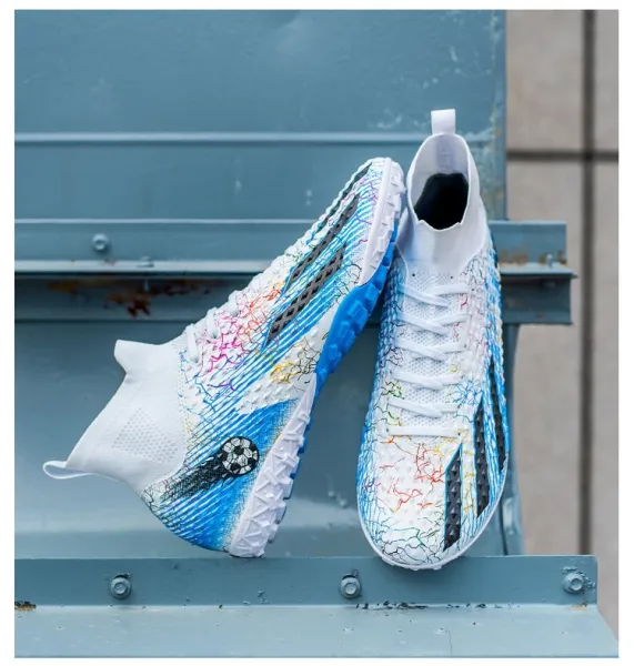 Adidas Xeno Football Boots Multicolor Turf Shoes Sneakers - 25