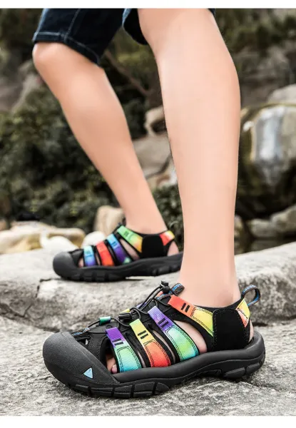 Design Keen Newport H2 Multicolor Rainbow Sandals - 24