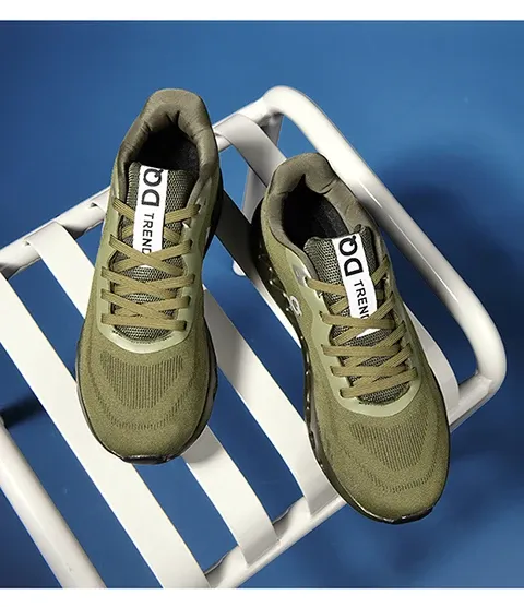 On Cloudmonster Military Green Running Shoes - 25