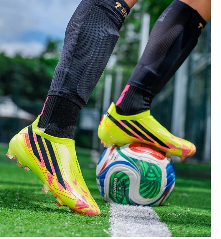 Adidas X Speedportal.1 FG Neon Yellow Pink Black Football Boots Sneakers - 18
