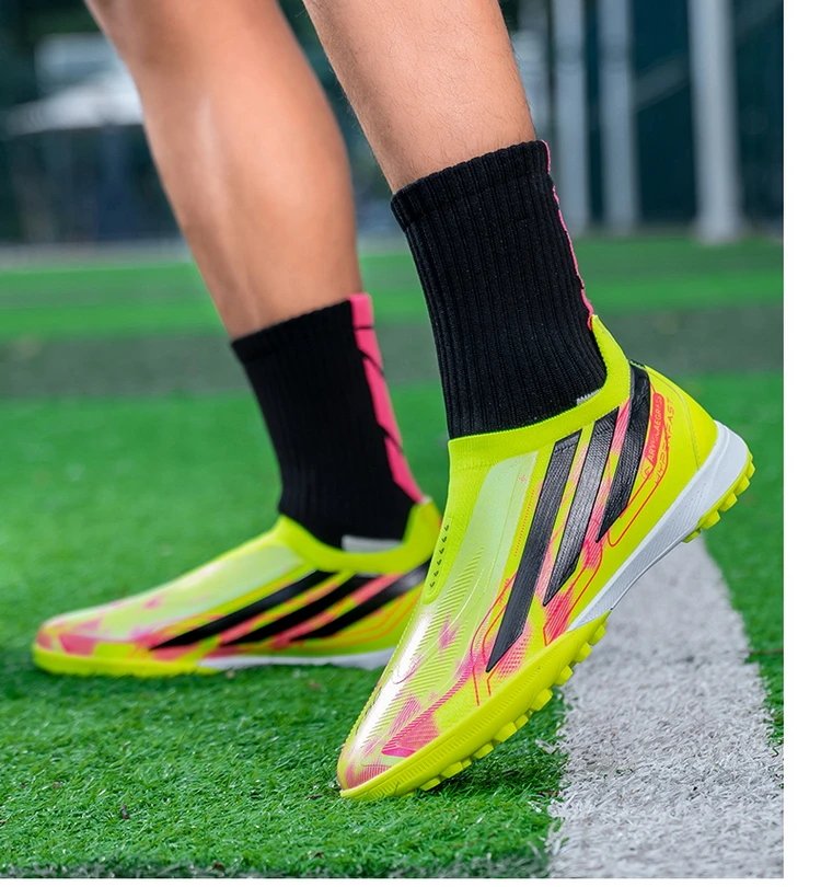Adidas X Speedportal.1 FG Neon Yellow Pink Black Football Boots Sneakers - 50