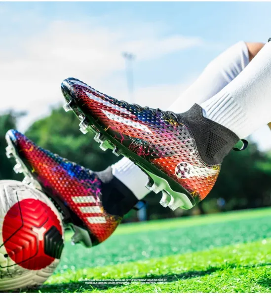 Adidas Xeno Football Boots Multicolor Turf Shoes Sneakers - 23