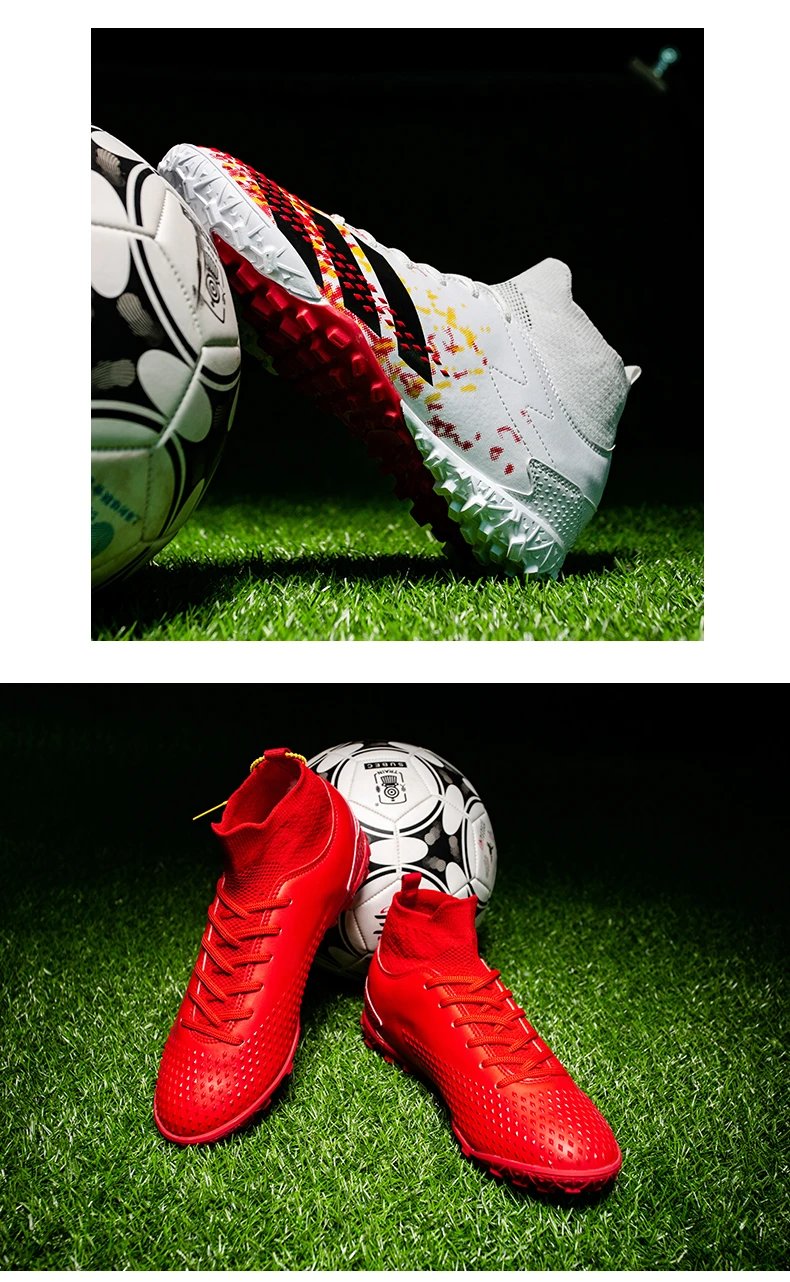 Adidas X Ghosted Turf Soccer Cleats Red and Blue Sneakers - 28