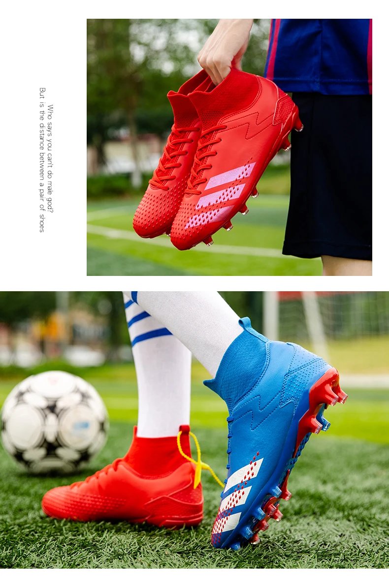 Adidas X Ghosted Turf Soccer Cleats Red and Blue Sneakers - 24