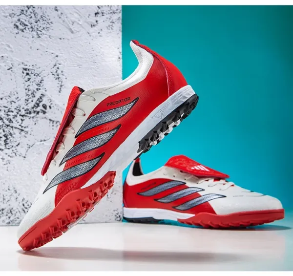 Adidas Predator Accuracy.1 Low Black / Red / Pink Football Boots Sneakers - 57