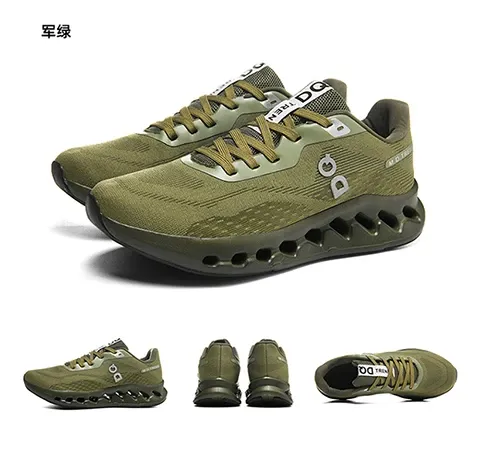 On Cloudmonster Military Green Running Shoes - 29