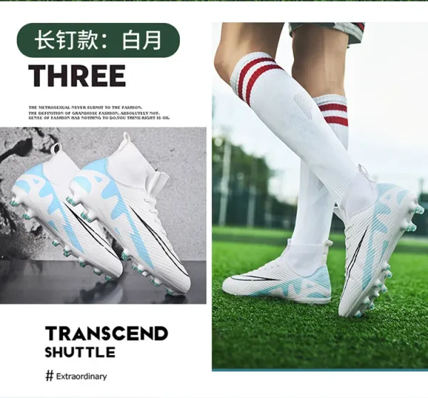 Nike Mercurial Superfly FG White Aqua Black Soccer Cleats Sneakers - 13