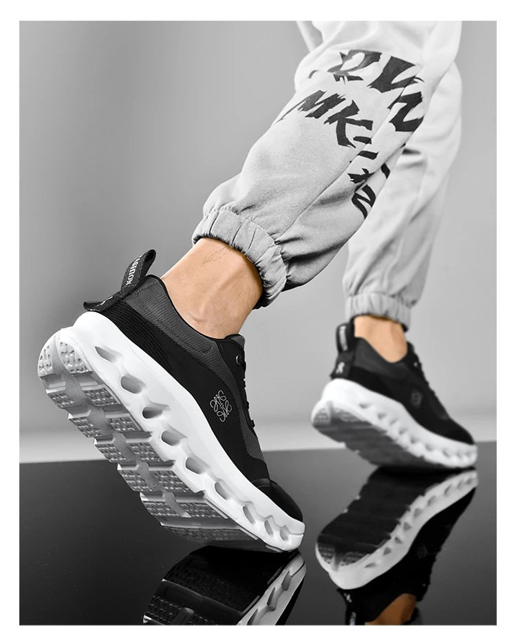 On Running Cloudmonster Black Sneakers Running Shoes - 14