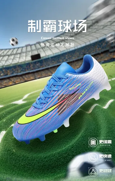 Design Kawlang F-52 ZOOM Black Gold Indoor Soccer Shoes Sneakers - 2