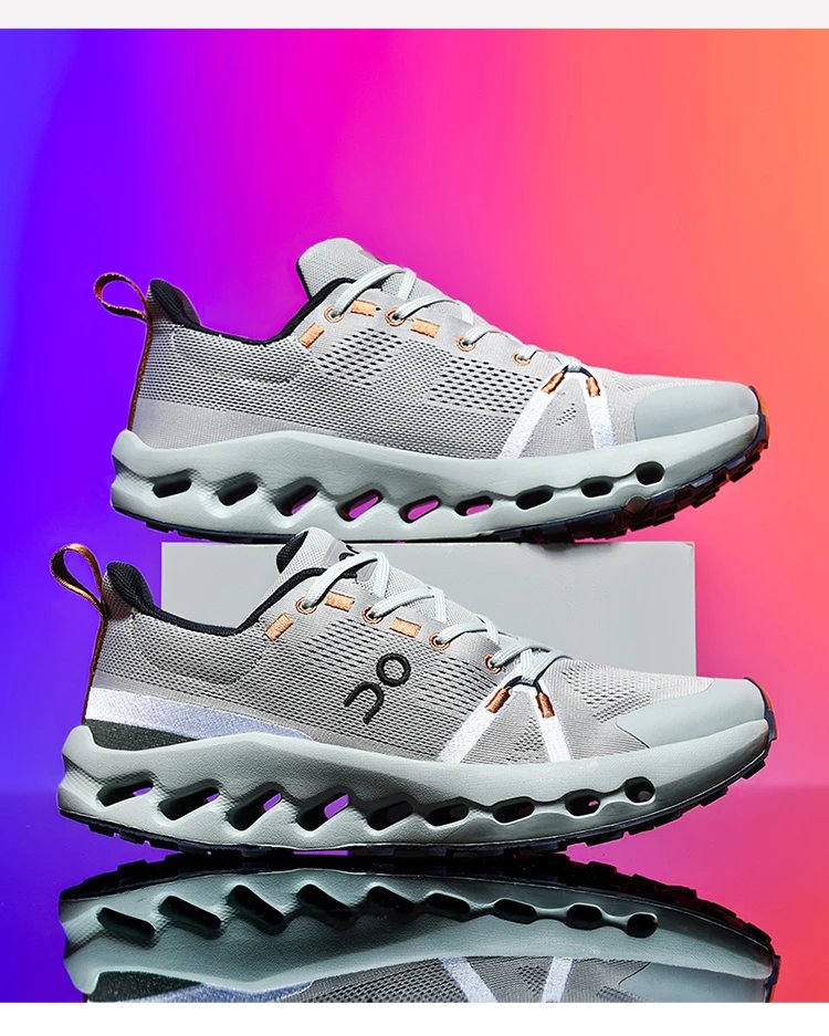 On Cloudmonster White / Black Running Shoes - 7