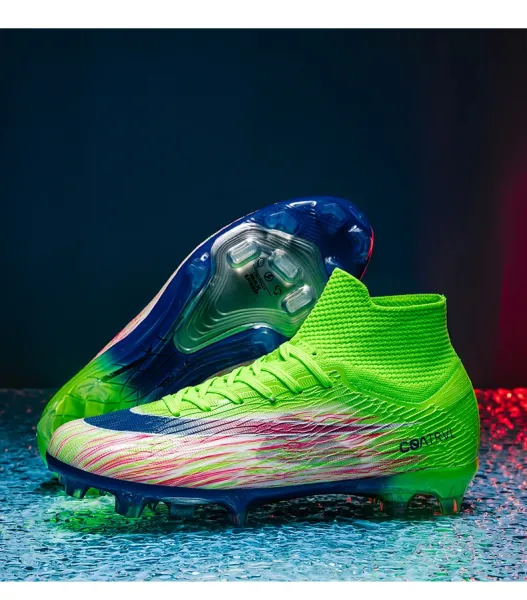 Nike Mercurial Superfly VI Academy FG Pink Orange White Football Cleats Sneakers - 35