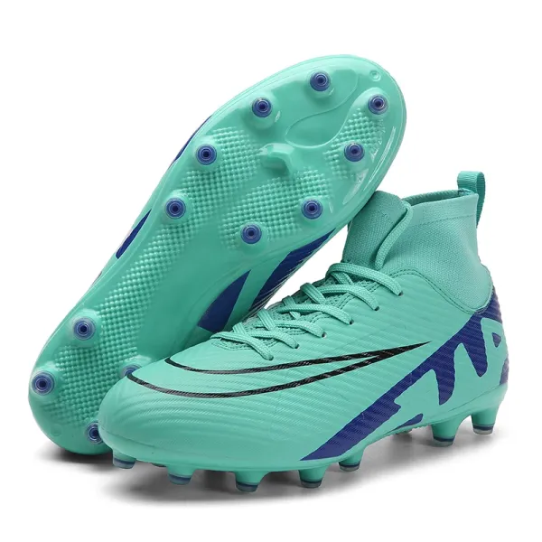 Nike Mercurial Superfly Turquoise Blue Football Cleats Sneakers - 1