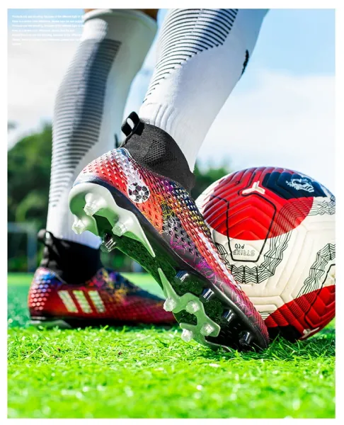 Adidas Xeno Football Boots Multicolor Turf Shoes Sneakers - 24