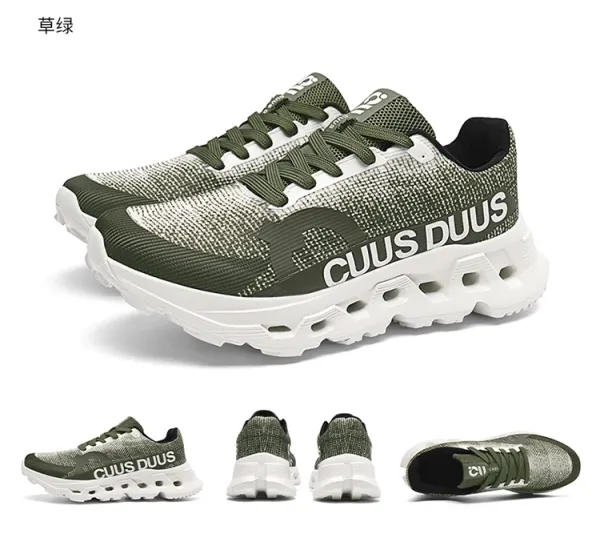 On Running Cloud X 3 Beige Multicolor Running Shoes - 34