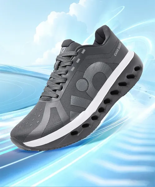 Design CUUS DUAL Black Gold Running Shoes - 3