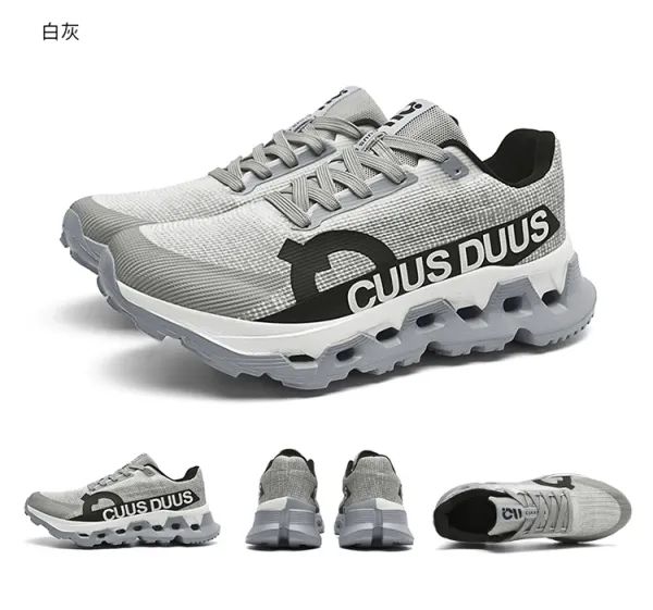 On Running Cloud X 3 Beige Multicolor Running Shoes - 33