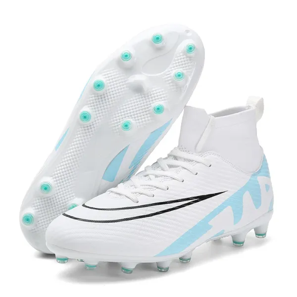 Nike Mercurial Superfly FG White Aqua Black Soccer Cleats Sneakers - 1