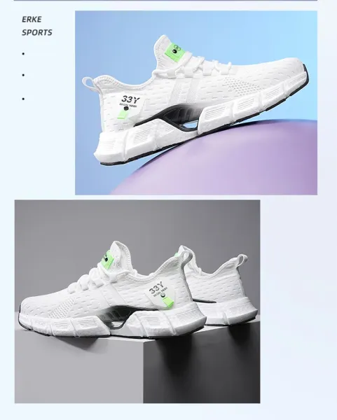 On Running Cloudmonster White Neon Green Sneakers Running Shoes - 11