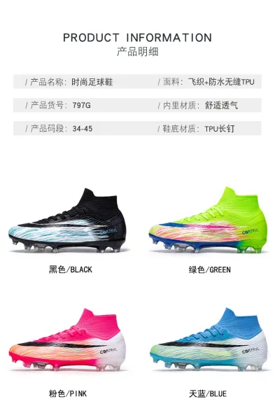 Nike Mercurial Superfly VI Academy FG Pink Orange White Football Cleats Sneakers - 4