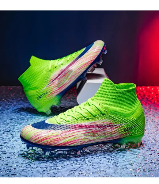 Nike Mercurial Superfly VI Academy FG Pink Orange White Football Cleats Sneakers - 36