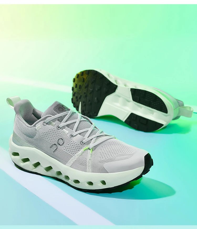 On Cloudmonster White / Black Running Shoes - 9
