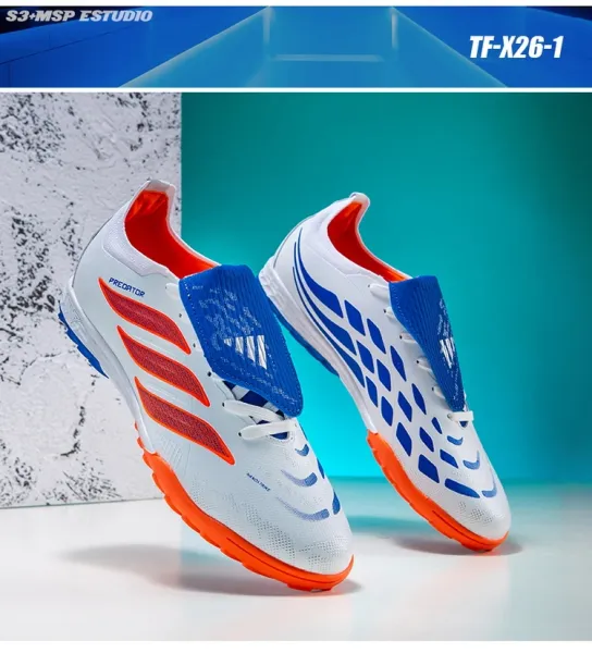 Adidas Predator Accuracy.1 Low Black / Red / Pink Football Boots Sneakers - 49