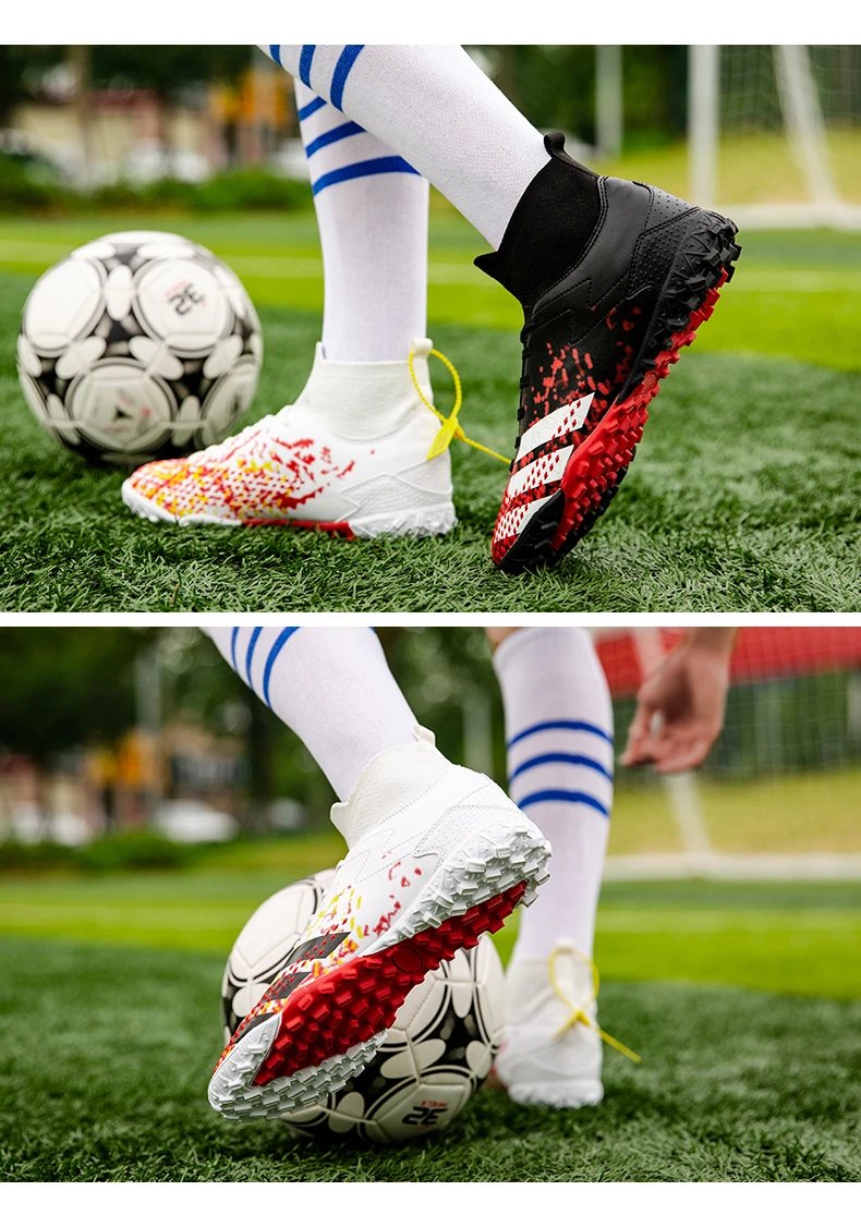Adidas X Ghosted Turf Soccer Cleats Red and Blue Sneakers - 14