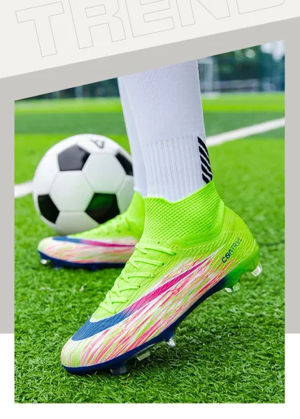 Nike Mercurial Superfly VI Academy FG Pink Orange White Football Cleats Sneakers - 12