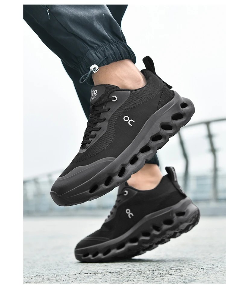 On Running Cloudmonster Black Sneakers Running Shoes - 17